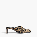 Khaite - Colt Low Mule in Hyena Print Haircalf