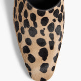 Khaite - Colt Low Mule in Hyena Print Haircalf