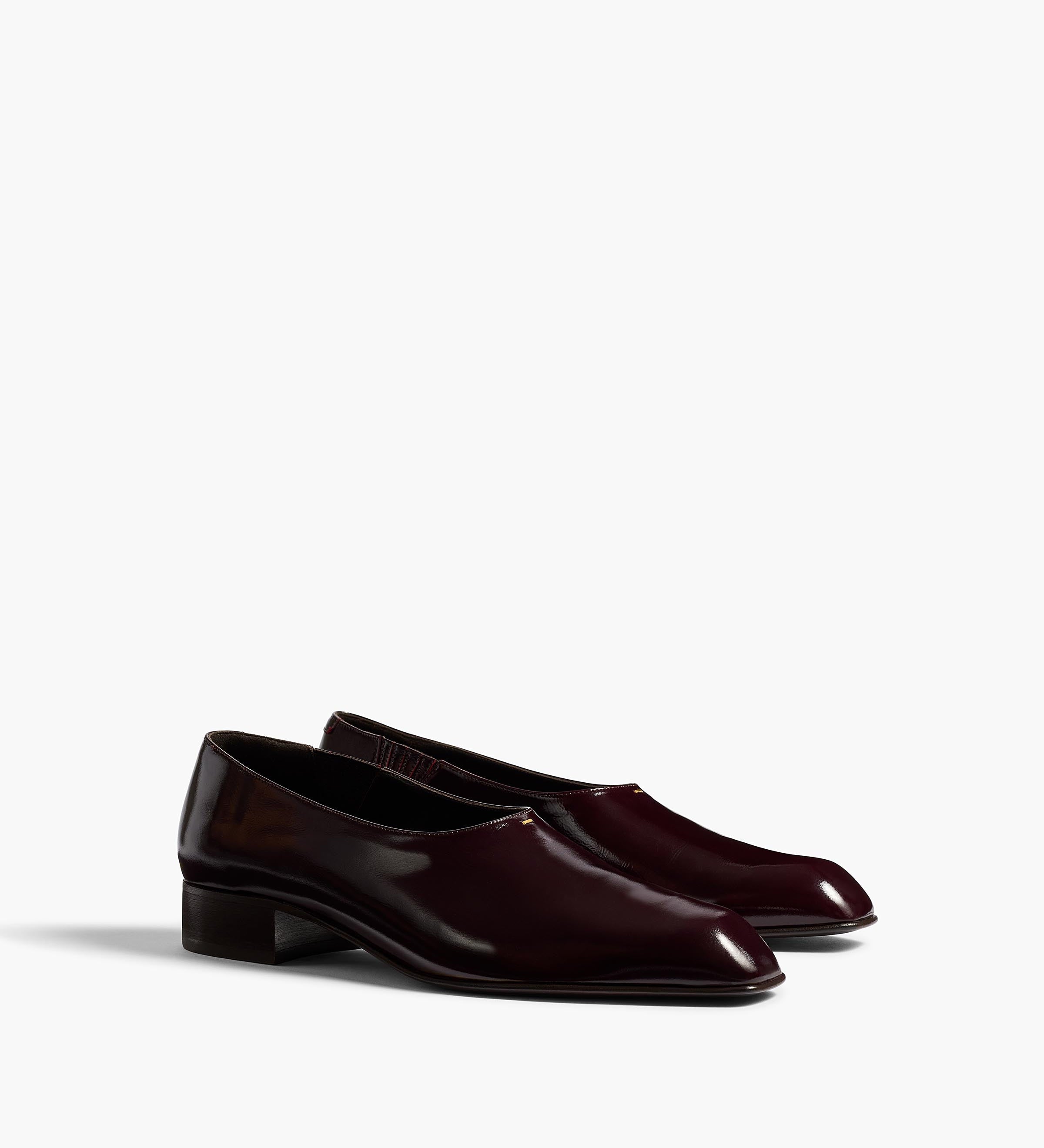 Khaite - Colt Slip - On Loafer in Bordeaux