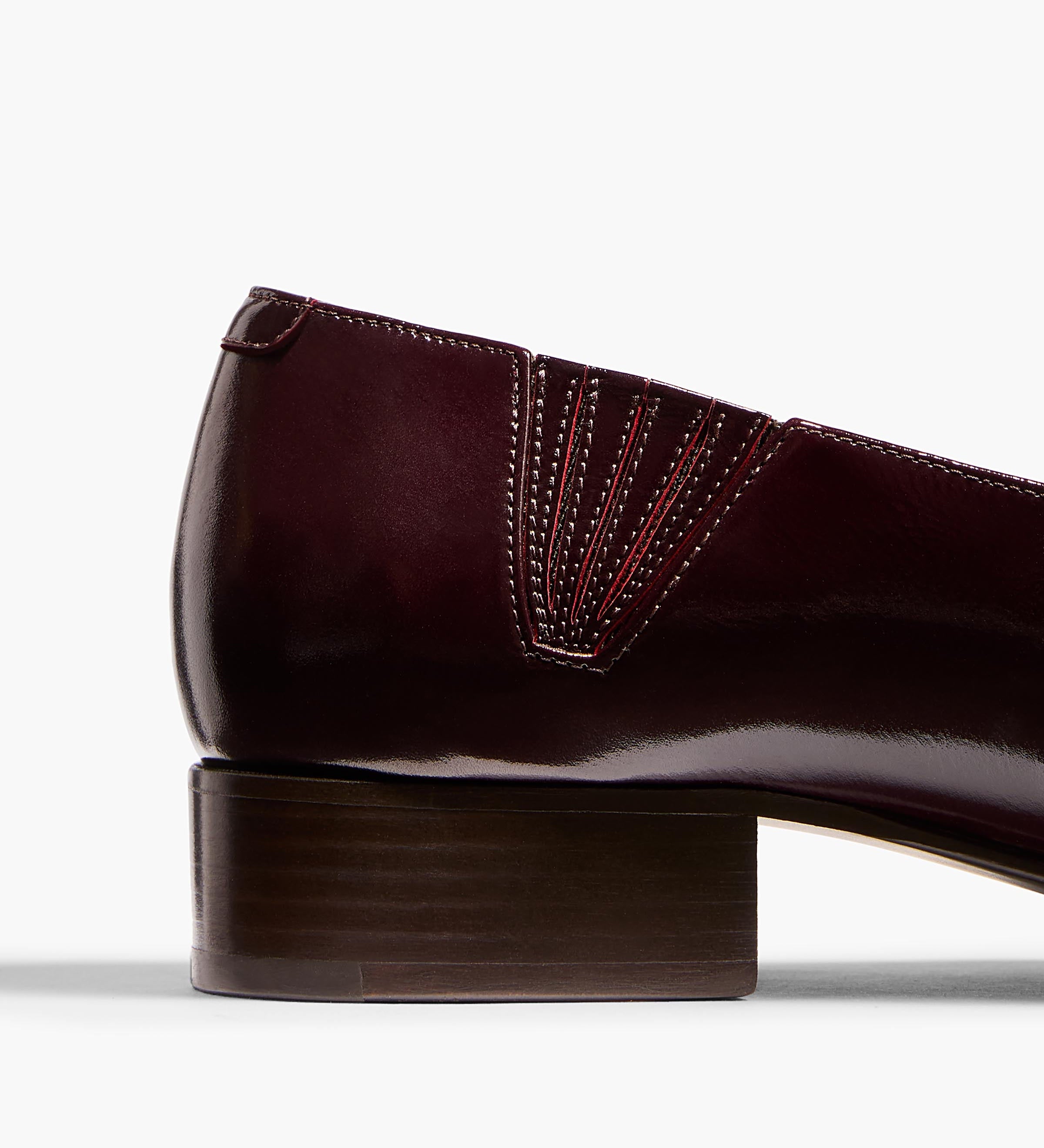 Khaite - Colt Slip - On Loafer in Bordeaux