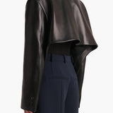 Khaite - Comair Jacket in Black Leather