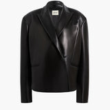Khaite - Comair Jacket in Black Leather
