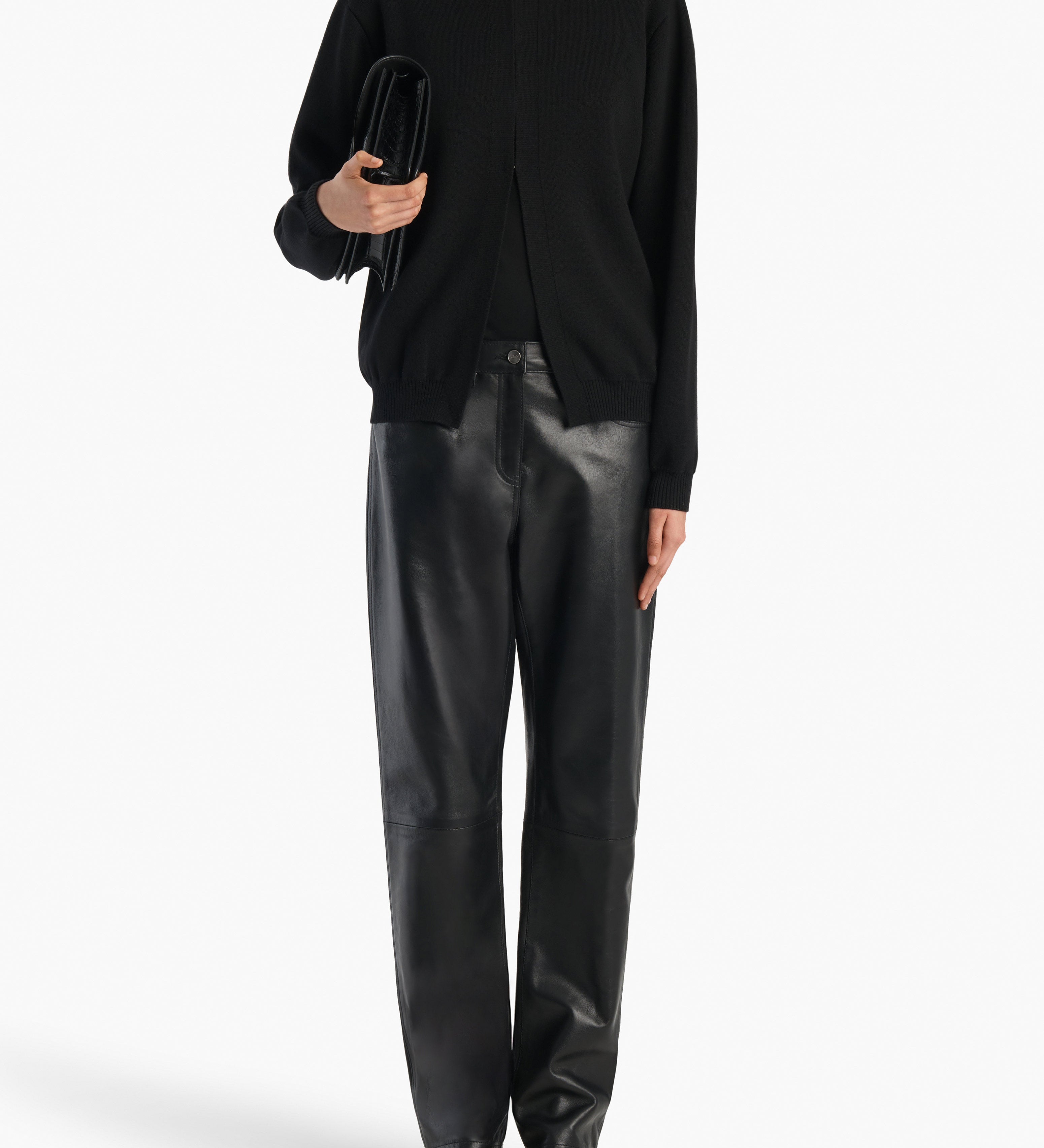 Khaite - Cooper Cardigan in Black