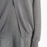 Khaite - Cooper Cardigan in Sterling