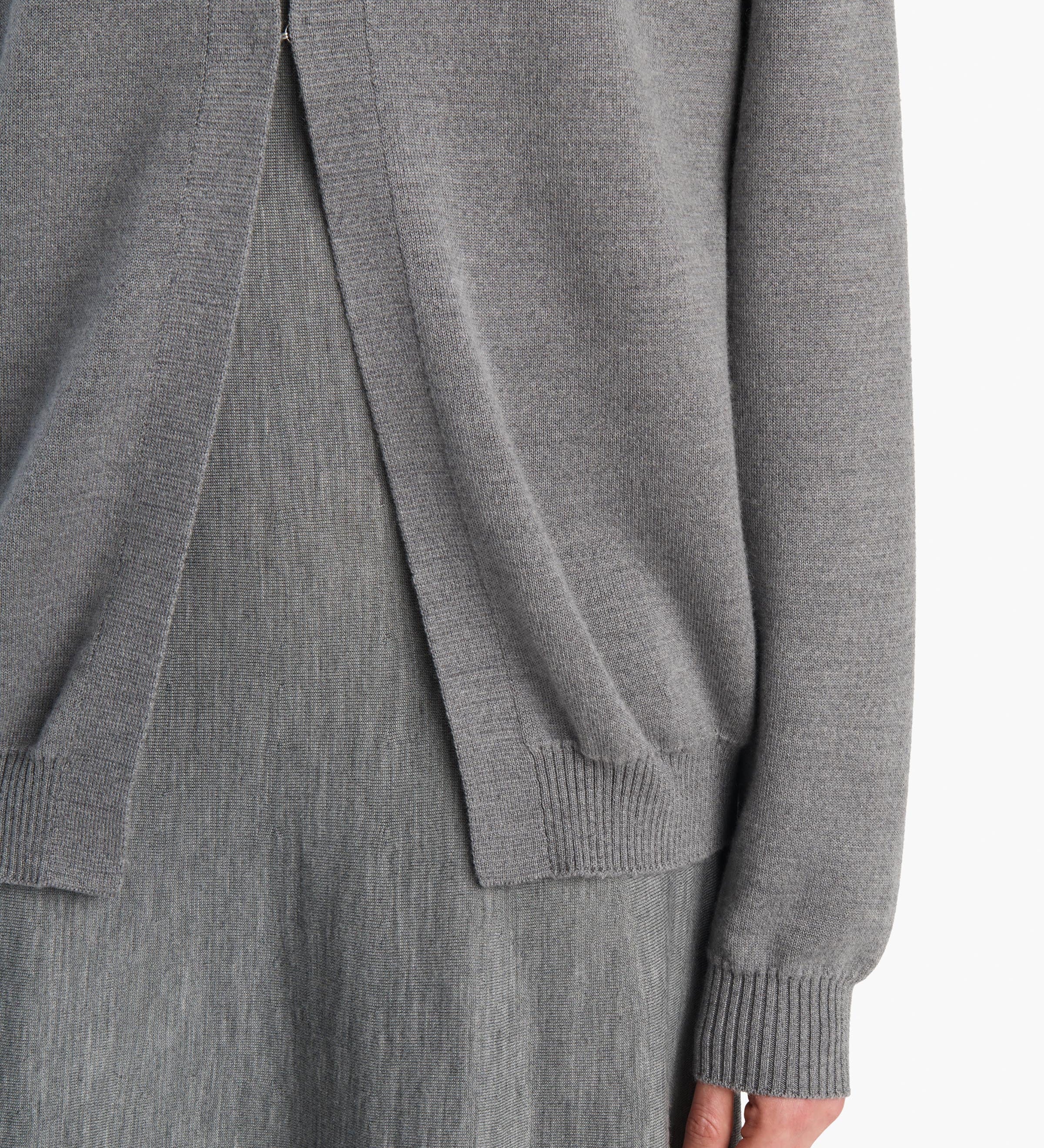 Khaite - Cooper Cardigan in Sterling