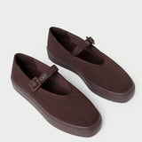 Loeffler Randall - Cooper Dark Brown Mary Jane Sneaker
