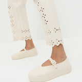Loeffler Randall - Cooper Natural Mary Jane Sneaker