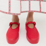 Loeffler Randall - Cooper Red Mary Jane Sneaker