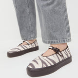 Loeffler Randall - Cooper Zebra Mary Jane Sneaker