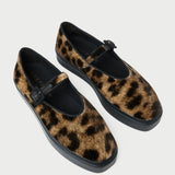Loeffler Randall - Cooper Leopard Velvet Mary Jane Sneaker