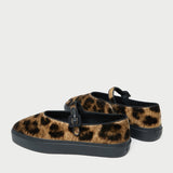 Loeffler Randall - Cooper Leopard Velvet Mary Jane Sneaker