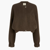 Khaite - Cordan Jacket in Army Melange