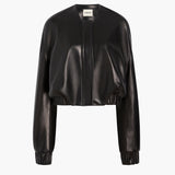 Khaite - Cordan Jacket in Black Leather