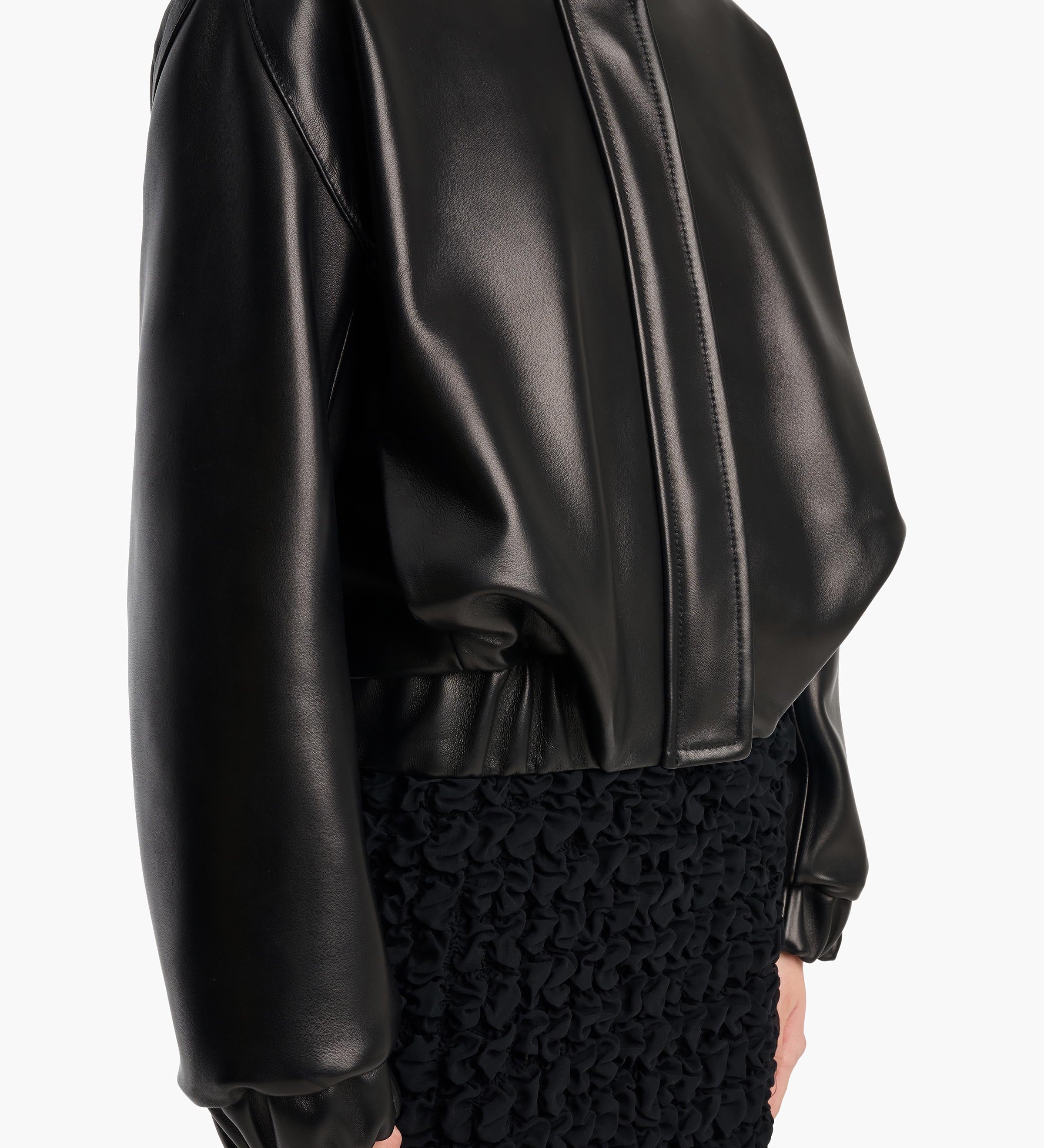 Khaite - Cordan Jacket in Black Leather