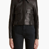 Khaite - Cordelia Jacket in Black Leather