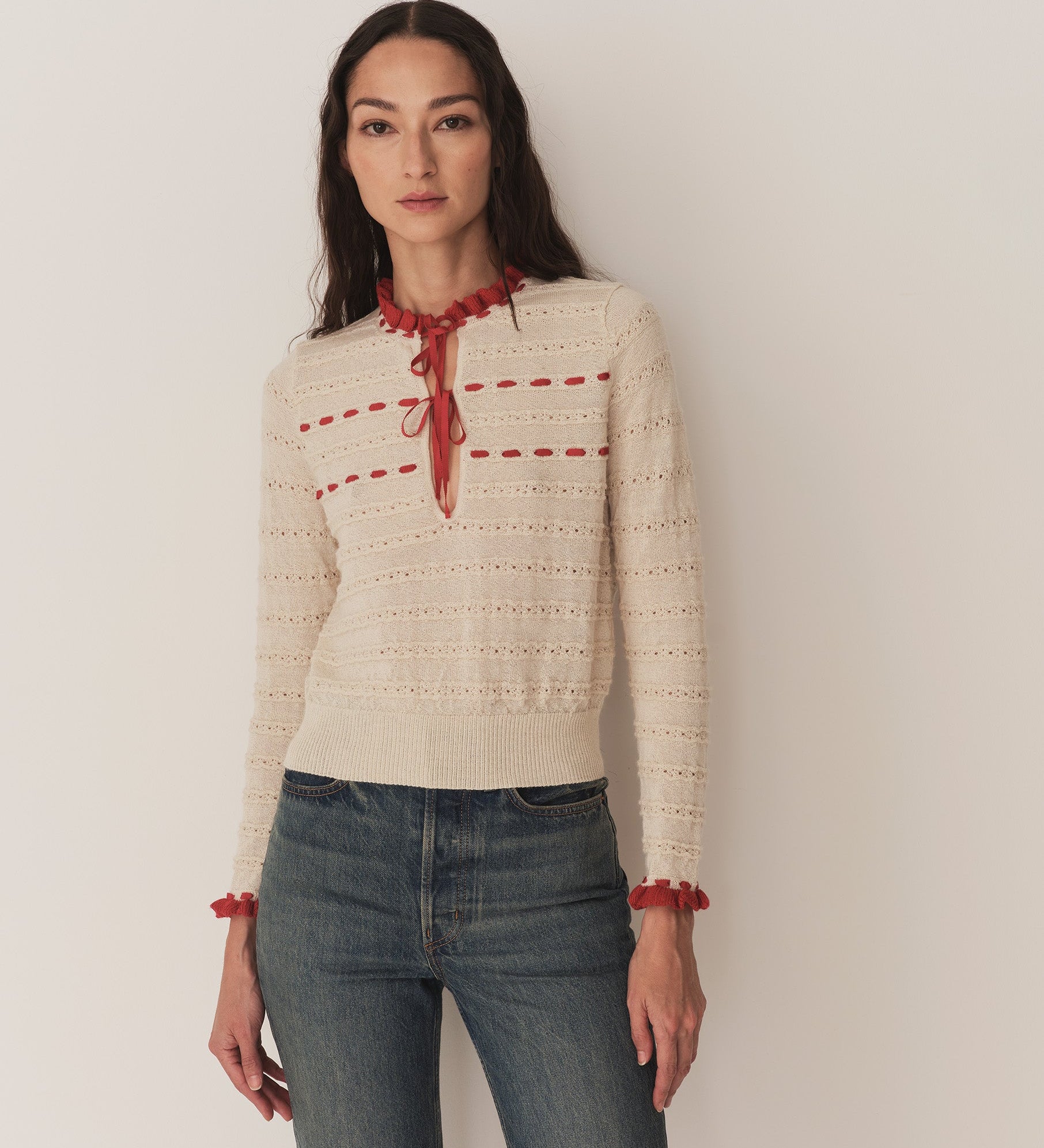DÔEN - CORDELIE TOP -- MOONSTONE