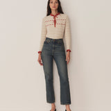 DÔEN - CORDELIE TOP -- MOONSTONE