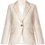 Veronica Beard - Schoolboy Linen Dickey Jacket