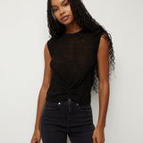 Veronica Beard - Kellen Twist-Front Sweater