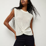 Veronica Beard - Kellen Twist-Front Sweater