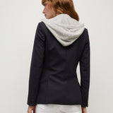 Veronica Beard - Cashmere Hoodie Dickey