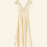 DÔEN - CORELIA DRESS -- FORSYTHIA