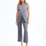 Veronica Beard - Aubrie Cropped Wide-Leg Pant