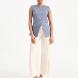 Veronica Beard - Tamara Linen Vest