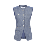 Veronica Beard - Tamara Linen Vest