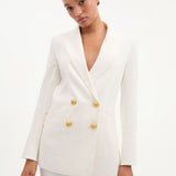 Veronica Beard - Dale Linen Dickey Jacket