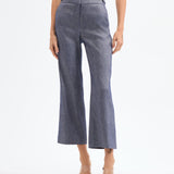 Veronica Beard - Aubrie Cropped Wide-Leg Pant