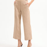 Veronica Beard - Aubrie Cropped Wide - Leg Pant