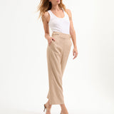 Veronica Beard - Aubrie Cropped Wide - Leg Pant