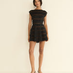 DOEN - CORNELLA DRESS - - BLACK