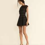 DOEN - CORNELLA DRESS - - BLACK