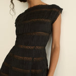 DOEN - CORNELLA DRESS - - BLACK
