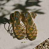 DÔEN - CORSICA SANDAL -- BRASS