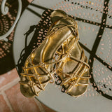 DÔEN - CORSICA SANDAL -- BRASS