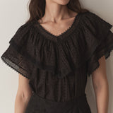 DÔEN - COSENZA TOP -- BLACK