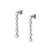 Dorsey - COLETTE 6-STONE DROP EARRINGS IN MOISSANITE