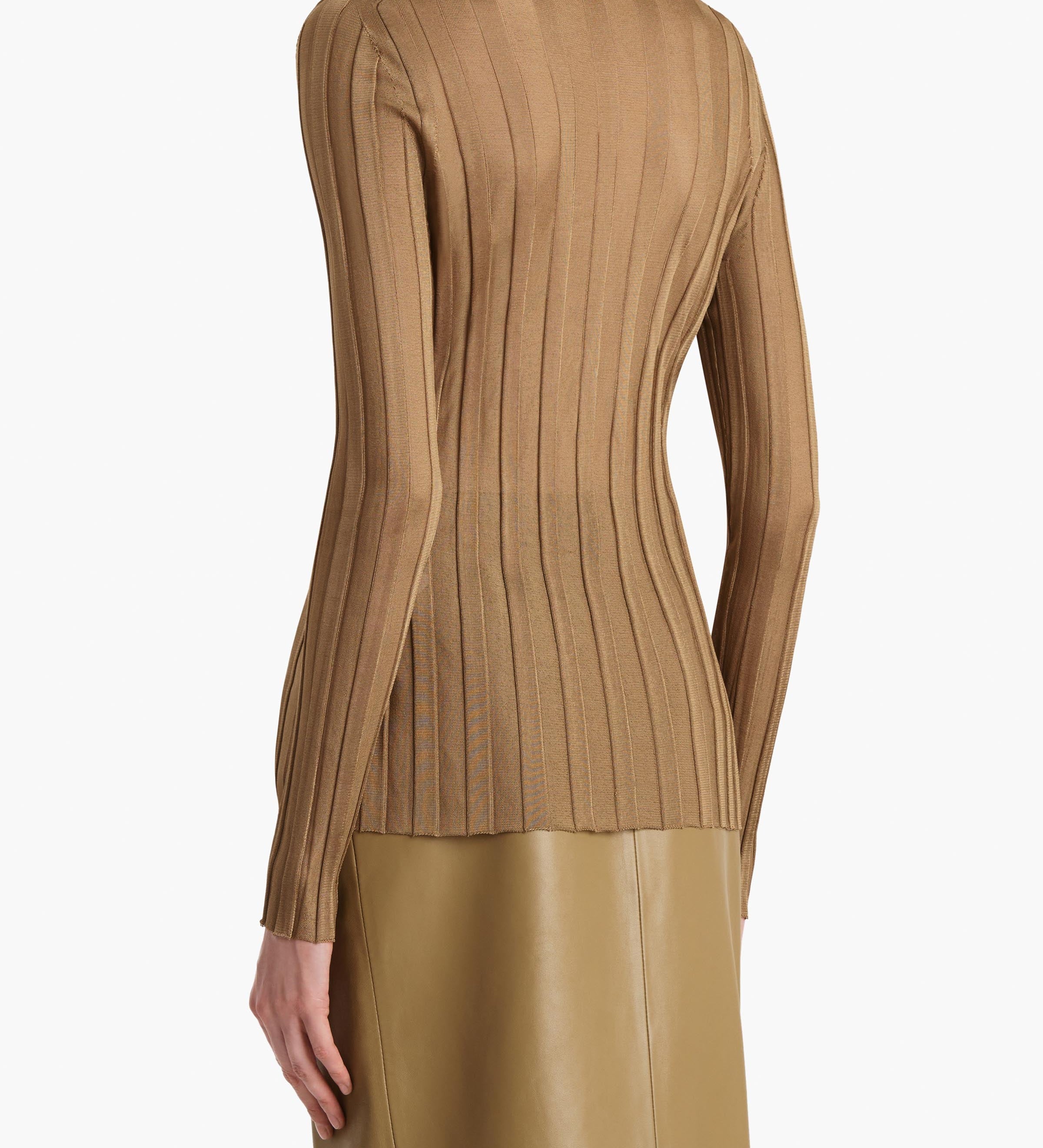 Khaite - Cosette Top in Carob