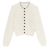 DÔEN - COSETTE CARDIGAN -- IVORY