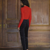 DÔEN - COSETTE CARDIGAN -- CERISE