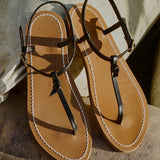 DÔEN - DOEN & K.JACQUES COTE SANDAL -- NOIR