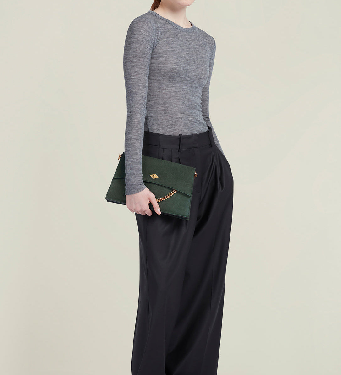 Metier - Roma Suede Emerald
