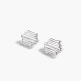 Khaite - Crema Earrings in Silver