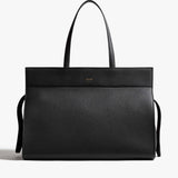 Khaite - Crosby Bag in Black Pebbled Leather