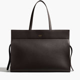 Khaite - Crosby Bag in Espresso Pebbled Leather