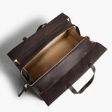 Khaite - Crosby Bag in Espresso Pebbled Leather