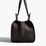 Khaite - Crosby Bag in Espresso Pebbled Leather